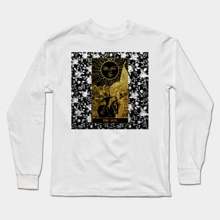 Floral Tarot Print - The Sun Long Sleeve T-Shirt